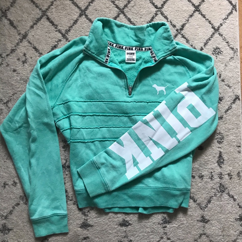 PINK zip up sweatshirt